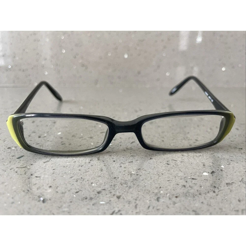 St Moritz Dorinda Eyeglasses Frames ONLY Forest 49-17-135 black green full rim